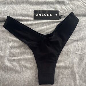 ONEONE Black Bikini Bottom